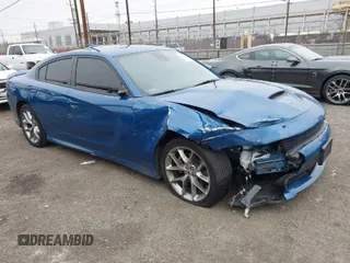 2023 Dodge Charger GT with VIN 2C3CDXHG1PH651224, listed as a IAAI auction lot 41484382 with 15,900 mi miles. Bid and sale history available at carsss.com. Image 1.