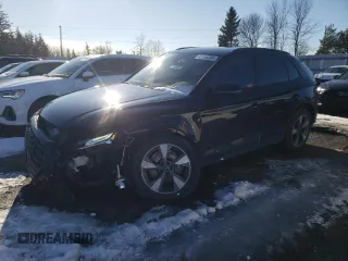 2024 Audi Q5 Komfort with VIN WA1AAAFY0R2077810, listed as a Copart auction lot 83154204 with 14,384 mi miles and Salvage Title. Bid and sale history available at carsss.com. Image 1.