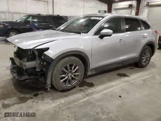 2018 Mazda CX-9 Sport with VIN JM3TCBBY5J0206569, listed as a Copart auction lot 46596295 with 113,492 mi miles and Salvage Title. Bid and sale history available at carsss.com. Image 1.