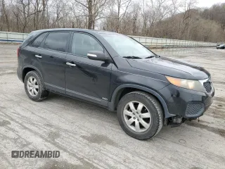2012 Kia Sorento LX with VIN 5XYKTCA6XCG239803, listed as a Copart auction lot 51057655 with 138,758 mi miles and Salvage Title. Bid and sale history available at carsss.com. Image 4.