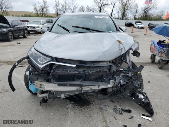 2017 Honda CR-V EX-L with VIN 5J6RW2H87HL071065, listed as a Copart auction lot 51615885 with 56,117 mi miles and Salvage Title. Bid and sale history available at carsss.com. Image 5.