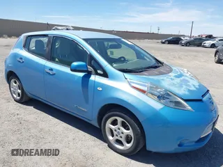2011 Nissan LEAF SL-e z VIN JN1AZ0CP7BT004666, wystawiony jako IAAI lot #42310028 z przebiegiem 91 395 mil mil oraz . Historia ofert i sprzedaży dostępna na DreamBid. Obrazek 1.