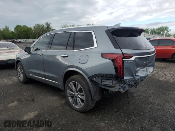 2022 Cadillac XT6 Premium Luxury with VIN 1GYKPDRS3NZ108674, listed as a Copart auction lot 55423695 with 69,215 mi miles and Non repairable. Bid and sale history available at DreamBid. Image 2.