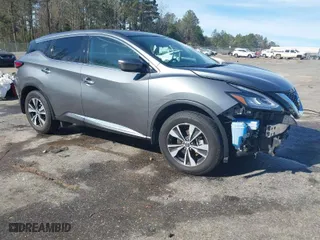 2020 Nissan Murano S with VIN 5N1AZ2AJ2LN150742, listed as a IAAI auction lot 41804296 with 58,659 mi miles. Bid and sale history available at carsss.com. Image 1.