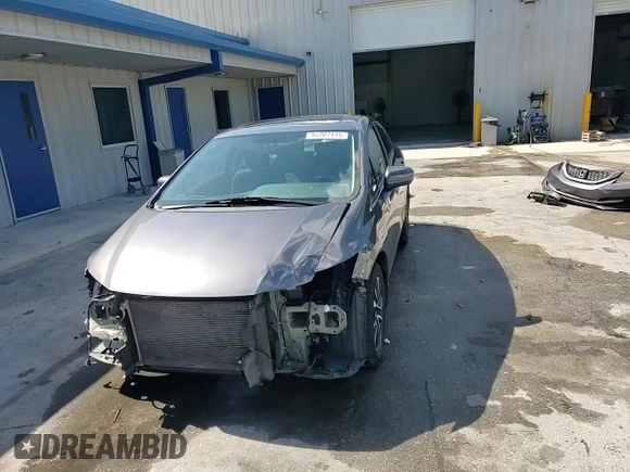 2015 Honda Civic EX with VIN 19XFB2F86FE008181, listed as a Copart auction lot 55207415 with 131,178 mi miles and Salvage Title. Bid and sale history available at DreamBid. Image 14.