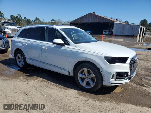 2023 Audi Q7 Premium с VIN WA1AXBF71PD016530, выставлен на аукционе Copart как лот 44337185 с пробегом 28 941 миль миль и Списание • Salvage title. История ставок и продаж доступна на DreamBid. Изображение 4.
