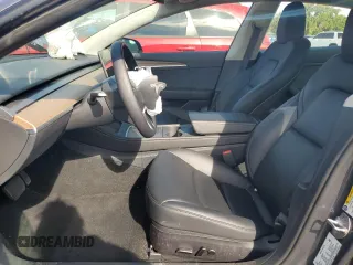 2023 Tesla Model 3 with VIN 5YJ3E1EA4PF613160, listed as a Copart auction lot 62008045 with 23,575 mi miles and Clean title. Bid and sale history available at DreamBid. Image 7.