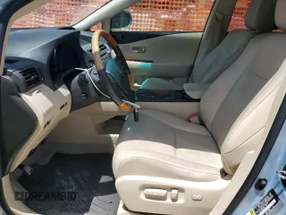 2011 Lexus RX 350 with VIN 2T2ZK1BA9BC056651, listed as a Copart auction lot 57199025 with 104,949 mi miles and Salvage title. Bid and sale history available at DreamBid. Image 7.