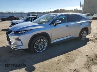 2022 Lexus RX with VIN JTJJGKFA9N2028481, listed as a Copart auction lot 80455704 with 45,712 mi miles and Salvage Title. Bid and sale history available at carsss.com. Image 1.