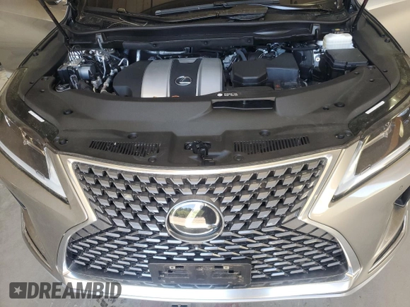2022 Lexus RX 350 with VIN 2T2HZMDA7NC328902, listed as a Copart auction lot 54583895 with 13,690 mi miles and Salvage Title. Bid and sale history available at DreamBid. Image 12.