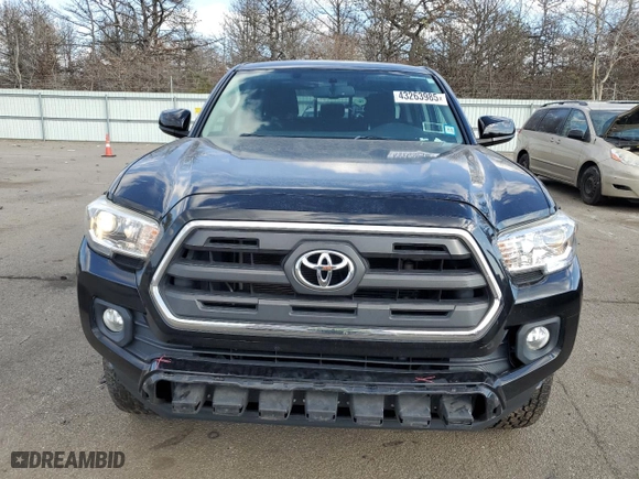 2016 Toyota Tacoma SR5 with VIN 3TMDZ5BN2GM002949, listed as a Copart auction lot 43263985 with 136,748 mi miles and Salvage Title. Bid and sale history available at carsss.com. Image 5.