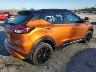 2024 Nissan Kicks SR with VIN 3N1CP5DV3RL565714, listed as a Copart auction lot 89121155 with 167 mi miles and Salvage Title. Bid and sale history available at DreamBid. Image 3.