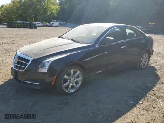 2016 Cadillac ATS Sedan Luxury Collection AWD with VIN 1G6AH5RX5G0124854, listed as a Copart auction lot 70449214 with 166,445 mi miles and Salvage Title. Bid and sale history available at carsss.com. Image 1.