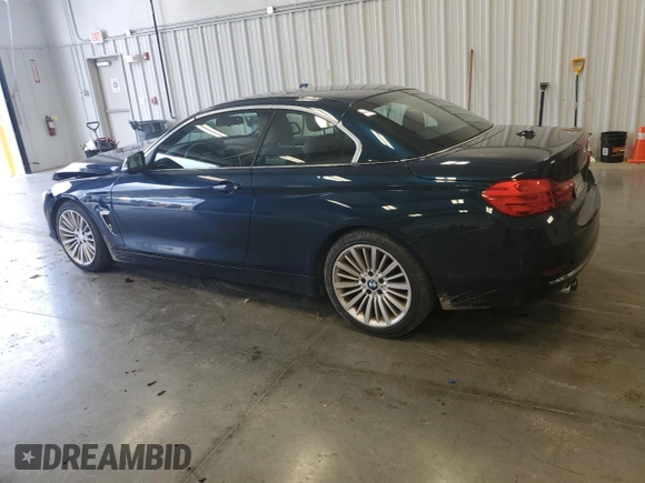 2014 BMW 4 Series 428i with VIN WBA3V7C56EP770827, listed as a Copart auction lot 64235014 with 110,250 mi miles and Salvage Title. Bid and sale history available at DreamBid. Image 2.