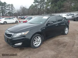 2012 Kia Optima LX with VIN 5XXGM4A72CG006536, listed as a IAAI auction lot 41593608 with 262,326 mi miles. Bid and sale history available at carsss.com. Image 2.