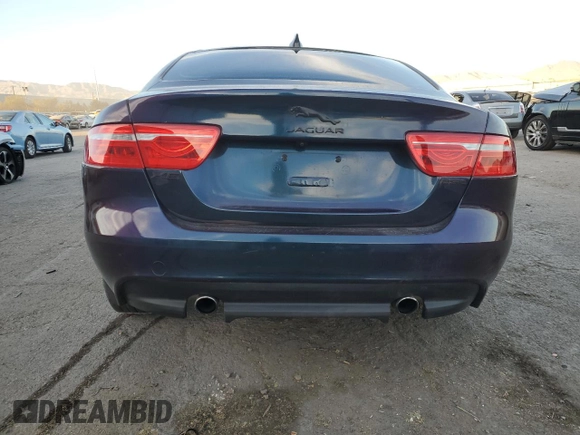 2017 Jaguar XE 25t with VIN SAJAR4BG8HA952599, listed as a Copart auction lot 86128584 with 33,022 mi miles and Salvage Title. Bid and sale history available at DreamBid. Image 6.