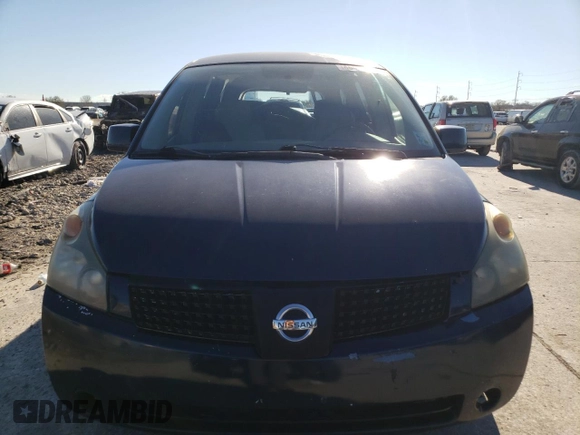 2007 Nissan Quest S with VIN 5N1BV28U17N120752, listed as a Copart auction lot 46432885 with 150,340 mi miles and Salvage Title. Bid and sale history available at carsss.com. Image 5.
