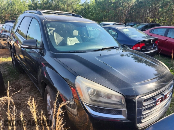 2013 GMC Acadia SLT with VIN 1GKKRRKD6DJ167728, listed as a IAAI auction lot 41897369 with 1 mi miles. Bid and sale history available at carsss.com. Image 1.