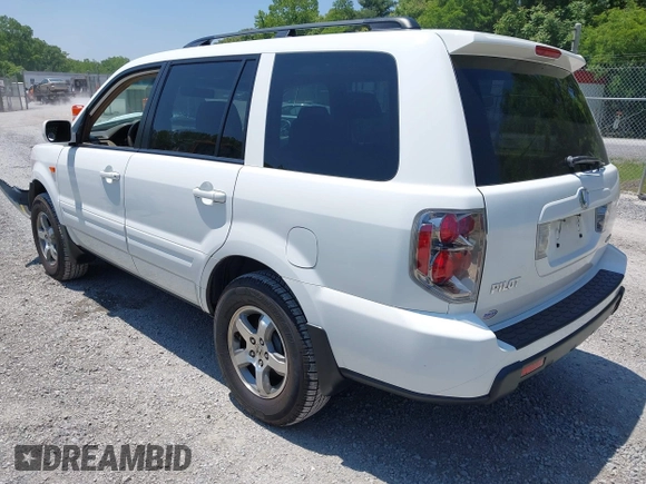2007 Honda Pilot EX-L with VIN 5FNYF18587B000332, listed as a IAAI auction lot 42403191 with 192,771 mi miles and . Bid and sale history available at DreamBid. Image 3.