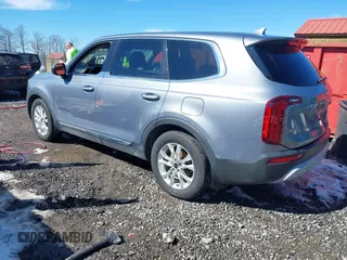 2020 Kia Telluride LX with VIN 5XYP2DHC9LG007462, listed as a IAAI auction lot 41531017 with 89,330 mi miles and . Bid and sale history available at carsss.com. Image 3.