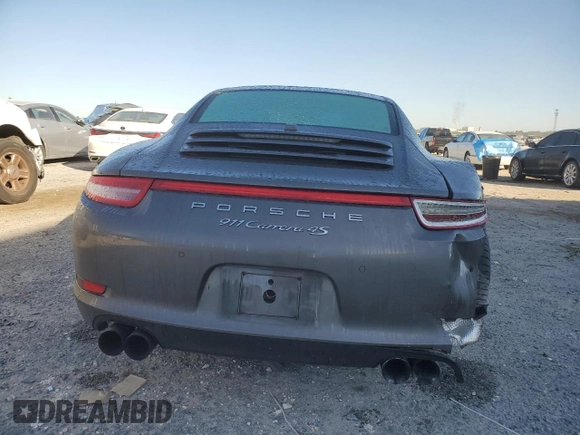 2014 Porsche 911 Carrera S with VIN WP0AB2A93ES121348, listed as a Copart auction lot 82280494 with 73,412 mi miles and Salvage Title. Bid and sale history available at carsss.com. Image 6.