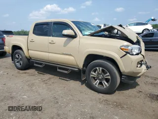 2017 Toyota Tacoma SR5 with VIN 3TMCZ5AN6HM094033, listed as a Copart auction lot 60433505 with 87,708 mi miles and Salvage title. Bid and sale history available at DreamBid. Image 4.