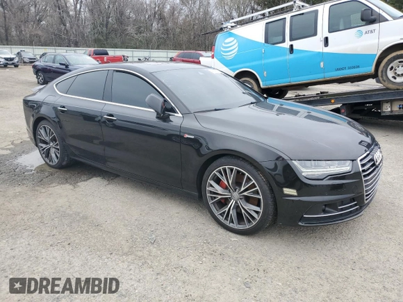 2016 Audi A7 Prestige with VIN WAU2GAFC5GN024767, listed as a Copart auction lot 46149245 with 149,755 mi miles and Salvage title. Bid and sale history available at DreamBid. Image 4.