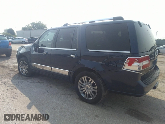 2009 Lincoln Navigator with VIN 5LMFU28519EJ00014, listed as a IAAI auction lot 34175725 with 123,855 mi miles and . Bid and sale history available at DreamBid. Image 3.