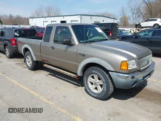 2003 Ford Ranger XL Fleet with VIN 1FTZR45EX3TA42560, listed as a IAAI auction lot 42043472 with 106,051 mi miles and . Bid and sale history available at carsss.com. Image 1.