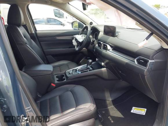 2024 Mazda CX-5 S Carbon Edition with VIN JM3KFBCL3R0505477, listed as a IAAI auction lot 42245851 with 17,954 mi miles and . Bid and sale history available at DreamBid. Image 13.