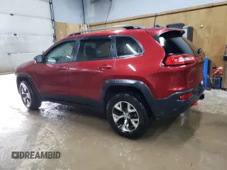 2017 Jeep Cherokee Trailhawk z VIN 1C4PJMBS7HW524644, wystawiony jako Copart lot #54374875 z przebiegiem 166 138 mil mil oraz Czysty tytuł • Clean title. Historia ofert i sprzedaży dostępna na DreamBid. Obrazek 2.