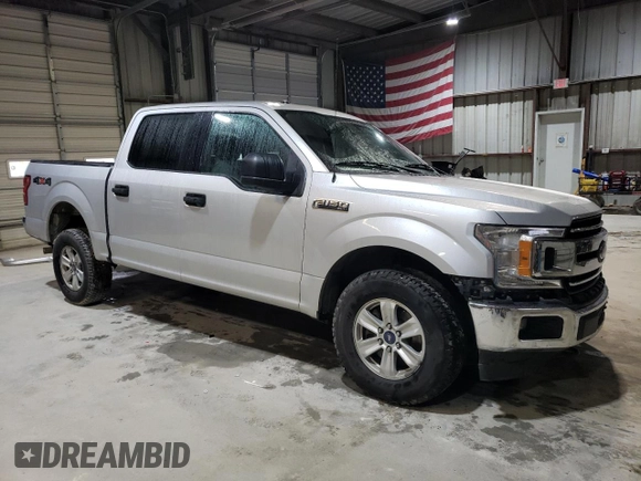2018 Ford F-150 XL with VIN 1FTEW1E56JKE16672, listed as a Copart auction lot 44199175 with 190,451 mi miles and Clean Title. Bid and sale history available at carsss.com. Image 4.