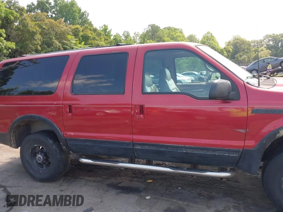 2000 Ford Excursion Limited with VIN 1FMNU43S5YEB26119, listed as a IAAI auction lot 42458492 with 234,586 mi miles and . Bid and sale history available at DreamBid. Image 13.