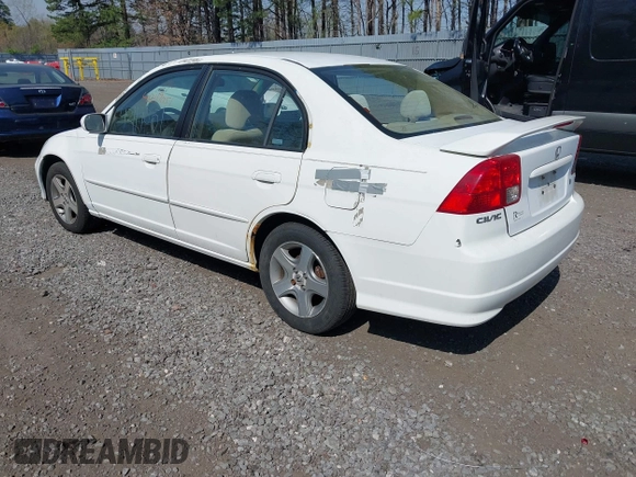 2004 Honda Civic EX with VIN 2HGES26714H545269, listed as a IAAI auction lot 42119051 with 224,384 mi miles and . Bid and sale history available at DreamBid. Image 3.