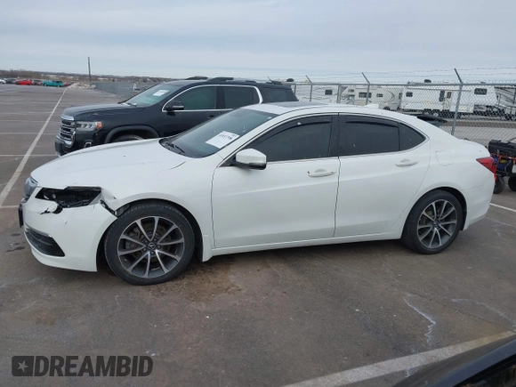 2015 Acura TLX Technology with VIN 19UUB2F5XFA008346, listed as a IAAI auction lot 41833708 with 126,586 mi miles and . Bid and sale history available at DreamBid. Image 14.