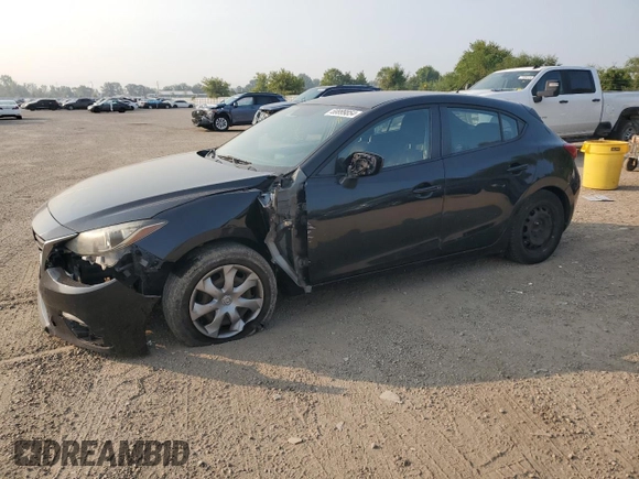 2014 Mazda 3 i Sport with VIN JM1BM1K73E1183599, listed as a Copart auction lot 69999854 with 347,206 mi miles and Clean Title. Bid and sale history available at DreamBid. Image 1.