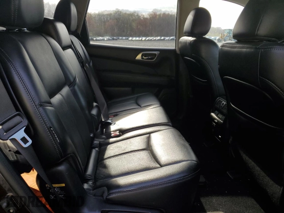2019 Nissan Pathfinder SL with VIN 5N1DR2MM3KC611962, listed as a Copart auction lot 52697465 with 53,768 mi miles and Salvage Title. Bid and sale history available at carsss.com. Image 11.