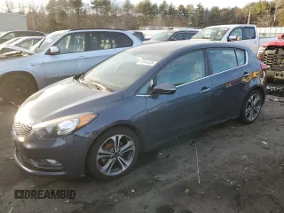 2016 Kia Forte EX with VIN KNAFX5A8XG5627192, listed as a Copart auction lot 45544005 with 92,310 mi miles and Salvage Title. Bid and sale history available at carsss.com. Image 1.
