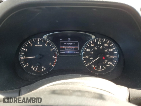 2018 Nissan Pathfinder SV with VIN 5N1DR2MN7JC673503, listed as a Copart auction lot 45830355 with 109,242 mi miles and Salvage Title. Bid and sale history available at carsss.com. Image 9.