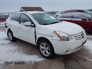 2009 Nissan Rogue S with VIN JN8AS58VX9W437739, listed as a IAAI auction lot 41399210 with 165,096 mi miles. Bid and sale history available at carsss.com. Image 1.
