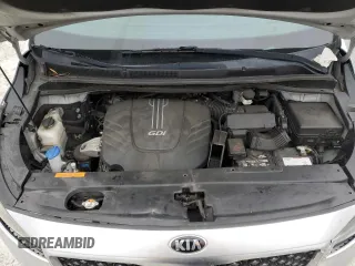 2016 Kia Sedona SX with VIN KNDMC5C12G6129925, listed as a Copart auction lot 86395504 with 195,000 mi miles and Salvage Title. Bid and sale history available at carsss.com. Image 12.