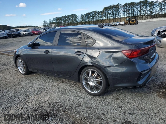 2021 Kia Forte LXS with VIN 3KPF24AD8ME387956, listed as a Copart auction lot 47237575 with 50,337 mi miles and Salvage Title. Bid and sale history available at carsss.com. Image 2.