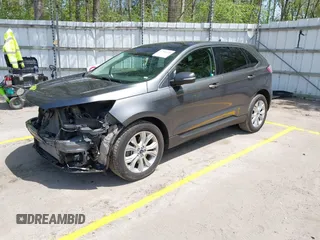 2020 Ford Edge Titanium with VIN 2FMPK4K96LBA56972, listed as a IAAI auction lot 42246224 with 109,463 mi miles and . Bid and sale history available at DreamBid. Image 18.