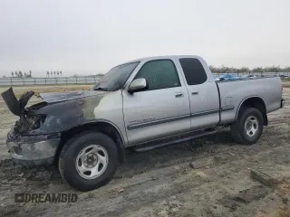 2002 Toyota Tundra SR5 with VIN 5TBRN34172S249496, listed as a Copart auction lot 46721585 with Not Provided miles and Salvage Title. Bid and sale history available at DreamBid. Image 1.