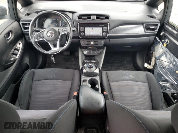 2019 Nissan LEAF SV z VIN 1N4AZ1CP1KC302364, wystawiony jako Copart lot #57148955 z przebiegiem 39 415 mil mil oraz Szkody całkowita. Historia ofert i sprzedaży dostępna na DreamBid. Obrazek 8.