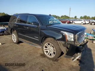 2017 GMC Yukon SLT with VIN 1GKS2BKC1HR326696, listed as a Copart auction lot 70720574 with 51,709 mi miles and Salvage Title. Bid and sale history available at carsss.com. Image 4.