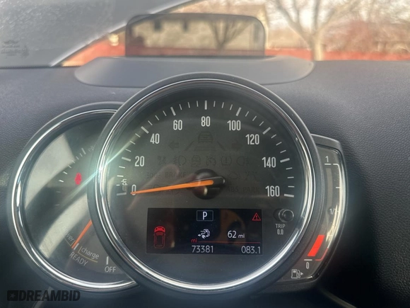 2019 MINI Countryman Cooper S E with VIN WMZYU7C5XK3F93443, listed as a Copart auction lot 44258755 with 73381 miles and Clean Title. Bid and sale history available at carsss.com. Image 8.
