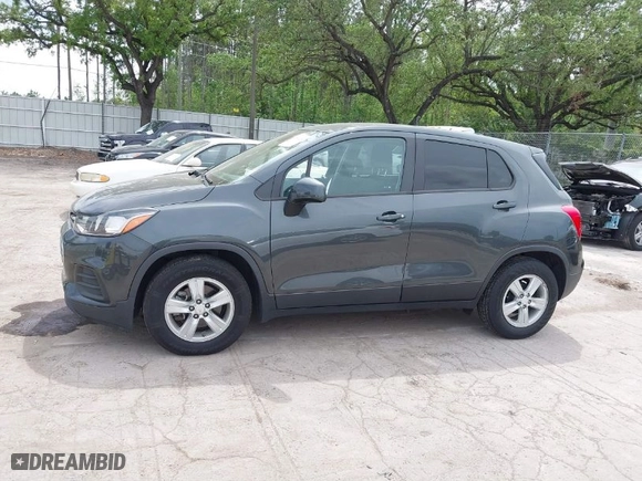 2020 Chevrolet Trax LS with VIN 3GNCJKSB6LL216633, listed as a IAAI auction lot 41861249 with 52,192 mi miles. Bid and sale history available at carsss.com. Image 14.