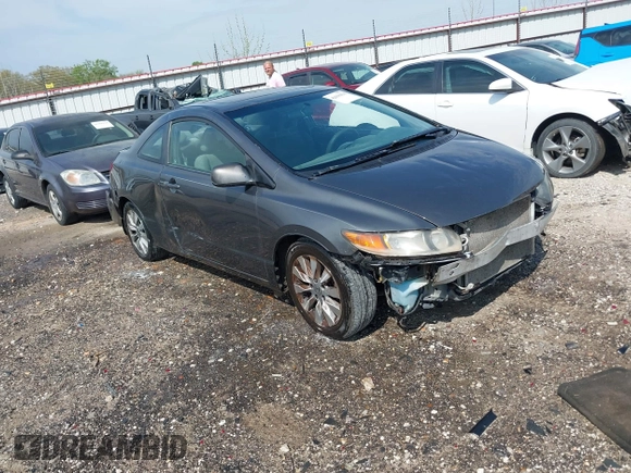 2011 Honda Civic Cpe EX with VIN 2HGFG1B85BH502744, listed as a IAAI auction lot 42010434 with 266,293 mi miles. Bid and sale history available at carsss.com. Image 1.