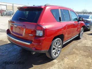 2017 Jeep Compass High Altitude with VIN 1C4NJCEA0HD117958, listed as a IAAI auction lot 41814287 with 74,762 mi miles and . Bid and sale history available at DreamBid. Image 4.